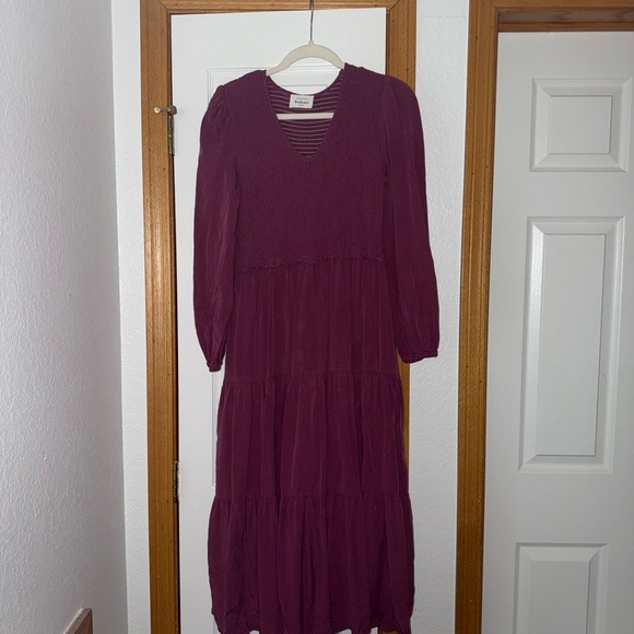 Bohme Deep Purple Long Sleeve Dress - Picture 1 of 1